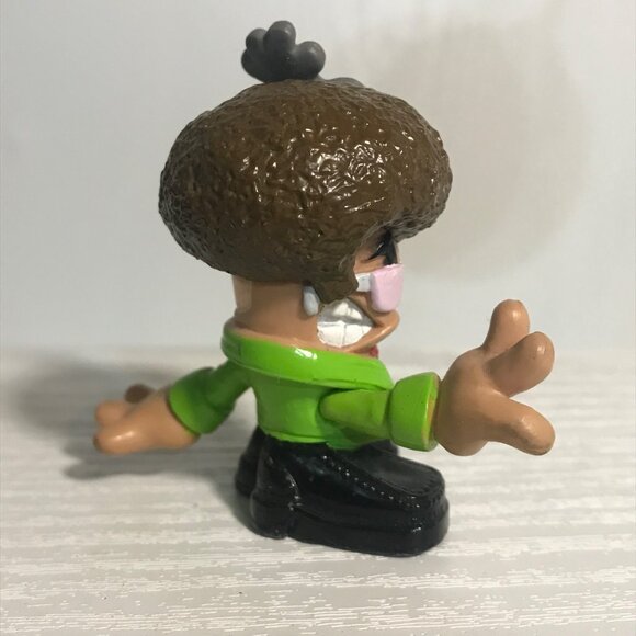 Tech Deck Dudes Dr. Digit Skateboard Guy Funky Afro Character Toy Figure Green - Picture 3 of 6